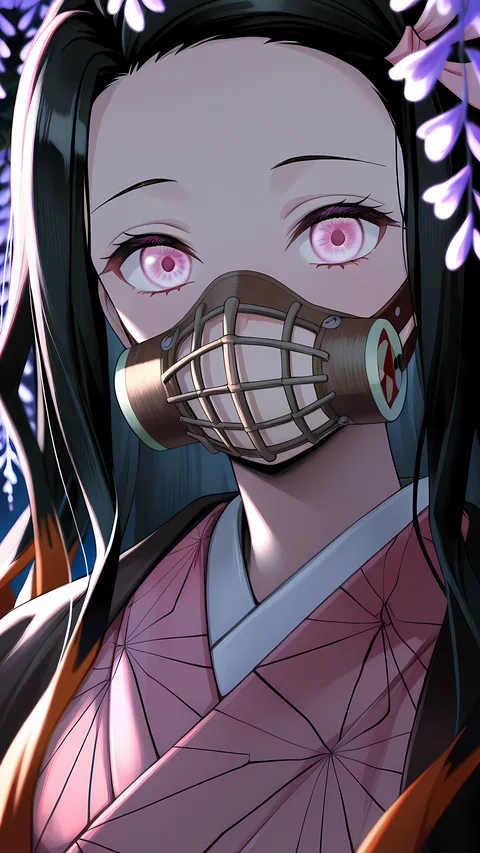 Nezuko wallpaper 1 — phone